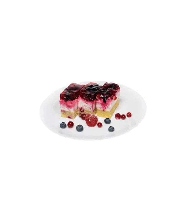 MINI PRAJITURA CU ZMEURA